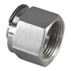 Brennan Industries Plug,StainlessSteel,Compression1/2in N0304-08-SS