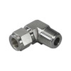Brennan Industries Elbow, SS, Comp. 1-4 in, MNPT 3-8 in N2501-04-04-SS