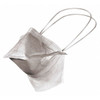 Cleanroom Mask, Dual, Non-Adjustable Strap, Metal Nose Clip, White, M, 300 PK