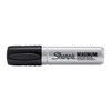 Sharpie Permanent Marker, Oversized Chisel Tip, Black, PK12 44001A