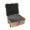 Pelican Desert Tan Protective Case, 33.4"L x 28.4"W x 17.65"D 1690