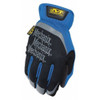 FastFit(R) Mechanics Gloves, Synthetic Leather Palm, TrekDry Back, 8, Blue  MFF-03-008