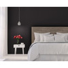 Rust-Oleum Sure Color Flat Black Interior Wall Paint and Primer, Gallon 380216 773306