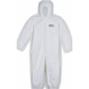 Kleenguard Liq Parti Covall Hood ZipFrnt Elas WrisAnkl WHT MD 25-Cs 44322