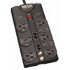 Tripp Lite Power Strip, Surge, 7 5-15R, 5-15P, 7 ft., Light Gray SUPER7TEL