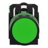 Schneider Electric Push Button with Transmitter, 22 mm, Green ZB5RTA3
