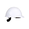 SecureFit(TM) Hard Hat, HDPE, 4 Point Ratchet, Type 1, Class C, White