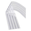 Tmi Rip-A-Strip Replacment, Ribbed, 8in, Clear 999-00201