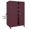Sandusky Lee Storage Cabinet,78"x36"x24",DvGry,4Shlv TA4R362472-05