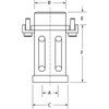 Thomson Ball Bushing Die,Bore Dia 1.000 In DS16