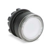 Schneider Electric Illuminated Push Button Operator, 22 mm, White ZB5AH013