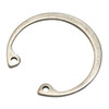 Internal Retaining Ring, Stainless Steel, Plain Finish, 1 23/1000 in Bore Dia.