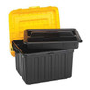 Durabilt Attached Lid Container, 23-5/8inLx19inW 0441GRBKYL.02