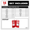 Milwaukee Tool 14 pc. THUNDERBOLT Black Oxide Drill Bit Set 48-89-2800