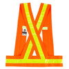 Ergodyne Break Away Sash, Polyester, Orange, 3XL 8140BA