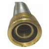 Eagle Mfg FuelandSafetyCanSpout,Gray,Steel,12inL FD25SX5