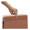 Smead Pocket Folder,Easy Grip,Redrope,PK25 73208