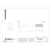 Grade 5, 7-16"-14 Hex Head Cap Screw, Zinc Plated Steel, 3-1-2 in L, 10 PK  U01200.043.0350