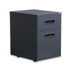 Alera Two-Drawer Metal Pedestal File,Charcoal ALEPABFCH