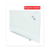 Universal Frameless Magnetic Glass Marker Board,36 UNV43202
