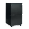 Alera Metal Pedestal File w/Full-Len,2-Drawer ALEPBFFBL