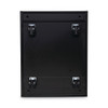 Alera Two-Drawer Metal Pedestal File,Blck ALEPAFFBL