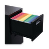 Alera Two-Drawer Metal Pedestal File,Blck ALEPAFFBL