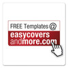 Cardinal Binder,Easy Open,Free Stand,4",White 43140CB
