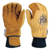 Shelby Firefighters Gloves,XL,Elkhide Lthr,PR 5282 XL
