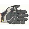 Heavy Utility(TM) Mechanics Gloves, Synthetic Leather Palm, Nylon Back, S, Black  HUG-02-S