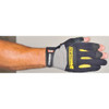 Framer(TM) Mechanics Gloves, Synthetic Leather Palm, Nylon Back, XL, Black  FUG-05-XL