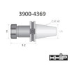 Hhip ER-32 CAT40 V-Flange Collet Chuck With 3.2 Gage Depth 3900-4369