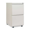 Alera Metal Pedestal File w/FullLen,2-Drawer ALEPBFFLG