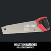 Craftsman Hand Saw,Steel Blade,15" Blade Length CMHT20880