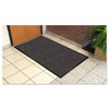Floor Mat, 0.38" Thick, Charcoal, 48 in W x 72 in L  64040630