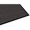 Floor Mat, 0.38" Thick, Charcoal, 48 in W x 72 in L  64040630