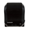 Hands Free Mechanical Towel Dispenser, 13.25" x 16.25" x 10.25", Black