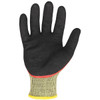 Pyro Heat-Resistant Glove, 284  Degrees F Max Temp., Knit Cuff Yellow/Black, S ( 7 ), 1 PR
