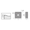 Hhip SNMG-433-EM Coated Carbide Insert 6049-0433