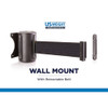 Us Weight Black Mount,8 ft,Black Belt U2500