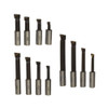 3 Piece Boring Tool Set With 3" Head R8 Shank & 3-4" Boring Bar Set  1001-0107