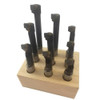 Hhip 1-2" C-6 9 Piece Boring Bar Set 1001-0002