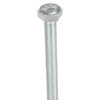 Grade A307, 1-4"-20 Hex Head Tap Bolt, Zinc Plated Steel, 5 in L, 25 PK  U01209.025.0500