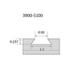 Hhip OXA 6 Piece Set - Wedge Type 251-000 (3900-5100) 3900-5100