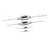 4 Piece No 0 No 1-1/2 No 3 And No 4 Adjustable Tap & Reamer Wrench Set