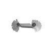 Hhip 28 Piece 0.25-2.5mm 60 Degree Screw Pitch Gage 4901-0028