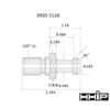 Hhip HAAS CAT40 45 Degree Pull Stud 5-8-11 PS-32114 3900-5528