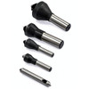 Hhip 5 Piece 82 Degree Zero-Flute Countersink & Deburring Tool Set 2001-0006