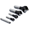 Hhip 5 Piece 90 Degree Zero-Flute Countersink & Deburring Tool Set 2001-0007