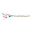 Genspeed Data Cable,Cat 6,23 AWG,1000ft,White 7133841